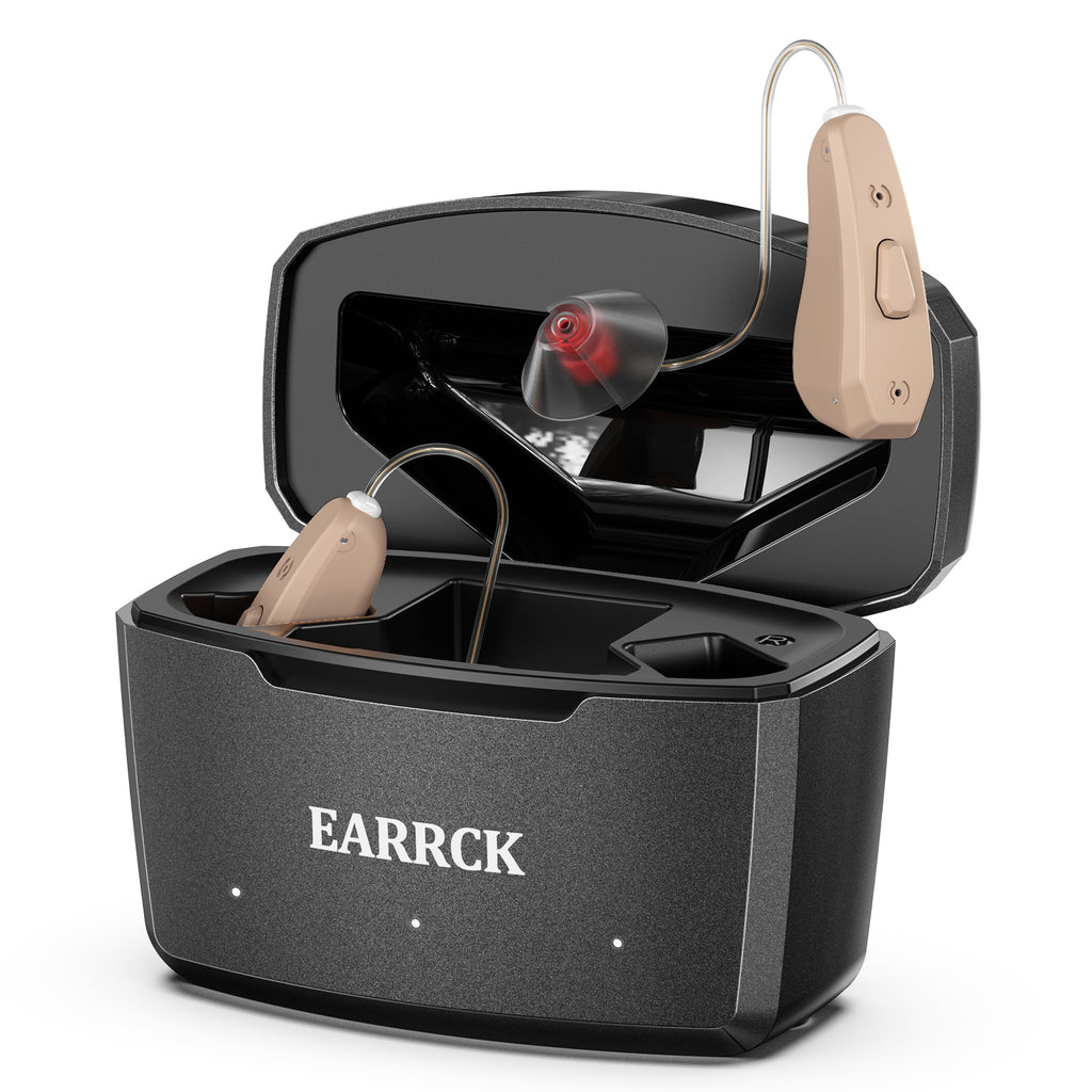 Earrck LYCR230-Rechargable Advanced 7-Channel Digital BTE Hearing Aids